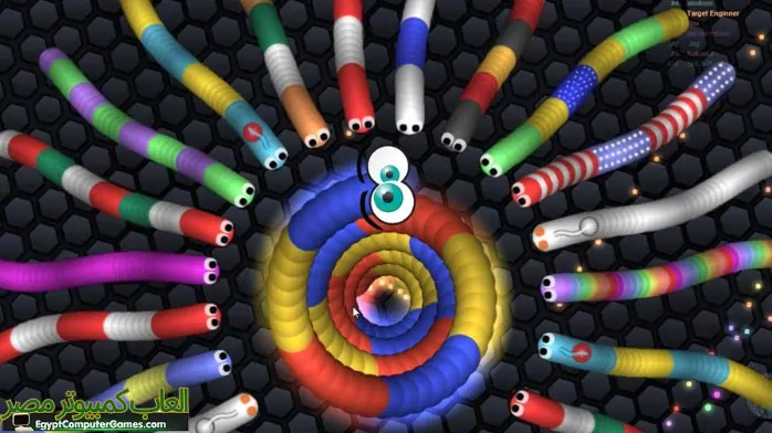 تحميل لعبة الثعبان سلذريو Slither.io للكمبيوتر - اونلاين