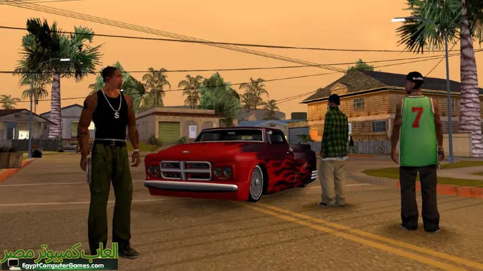 تحميل لعبة GTA San Andreas للكمبيوتر الاصلية + الشفرات