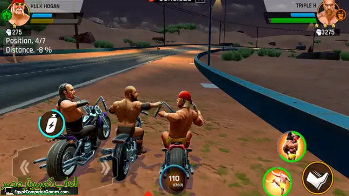 تحميل لعبة WWE Racing Showdown