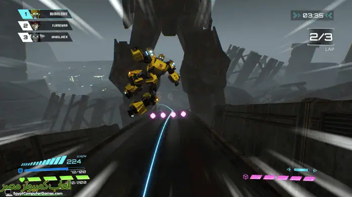 عمل فني ترويجي Transformers Galactic Trials يعرض الحركة الديناميكية وشخصيات Transformers الشهيرة